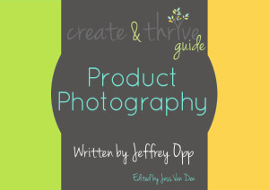 Create & Thrive Ebook Cover Product Photography