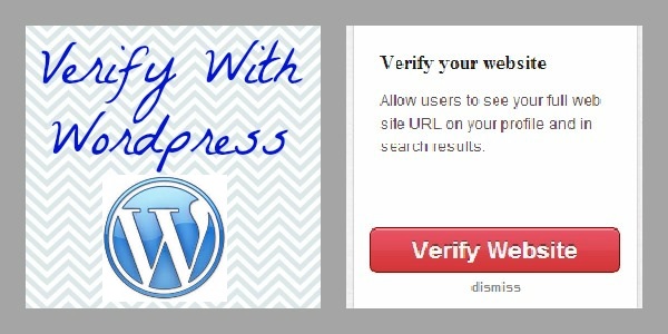 Verify With WordPress