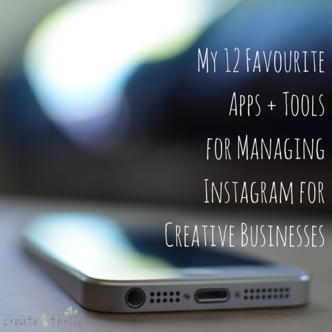 My 12 Favourite Apps + Tools for