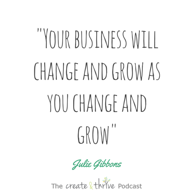 Ep 50 quote - Julie Gibbons